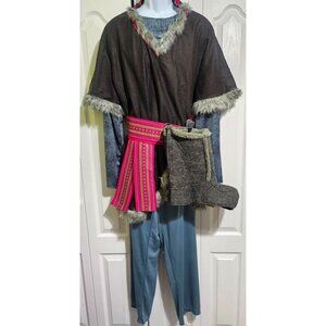 Disney Frozen Kristoff Costume Disguise Halloween Adult Cosplay Prince XXL Plus